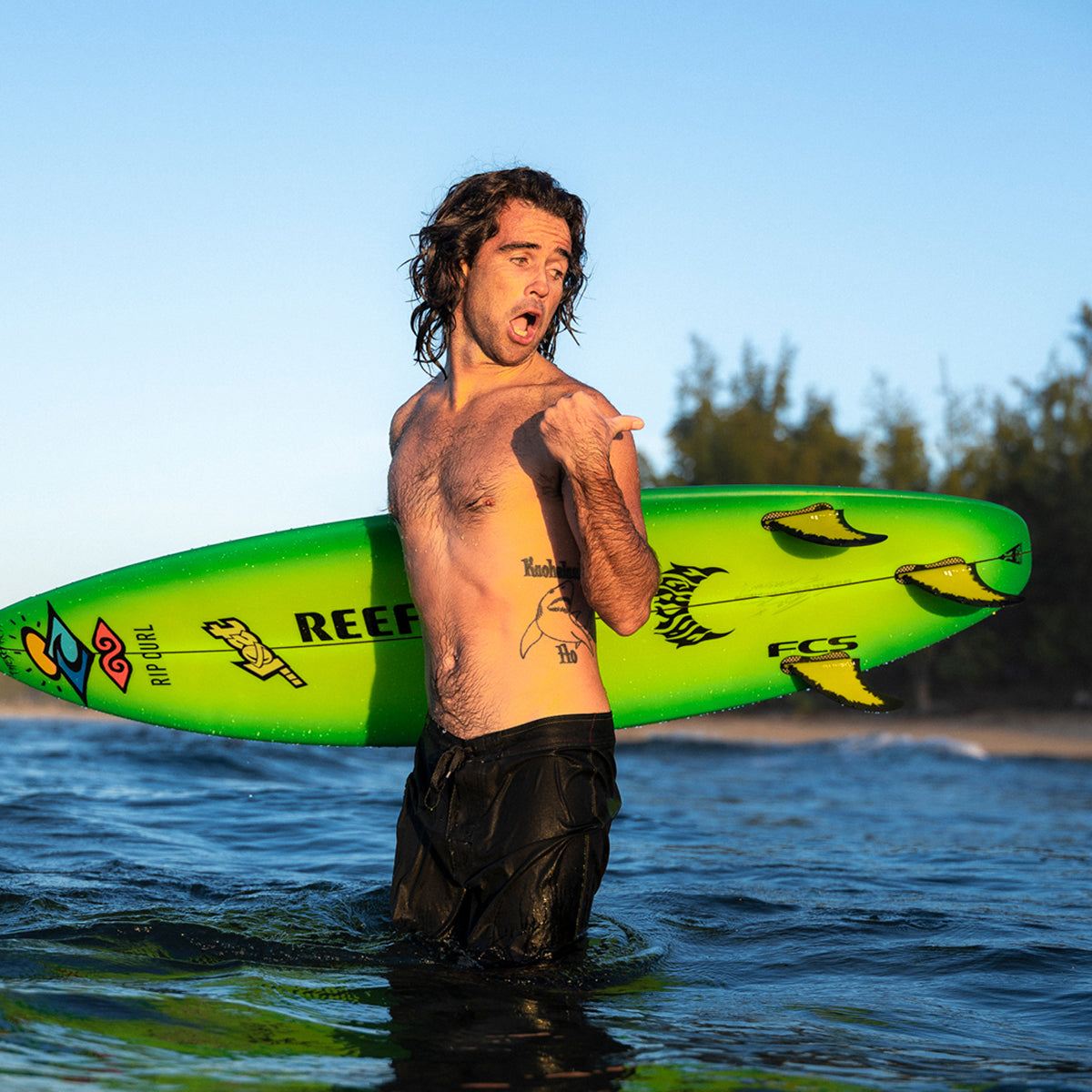 FCS II Mason Ho PC AirCore Tri Fin Set