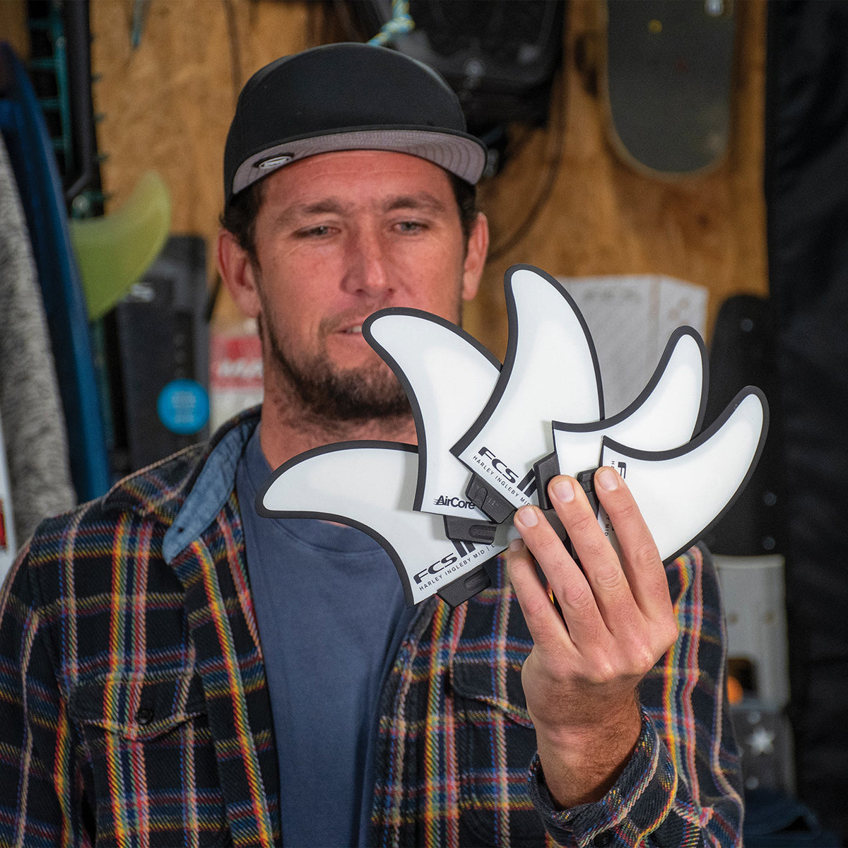 FCS II Harley Ingleby Mid PC + Aircore Tri-Quad Fin Set