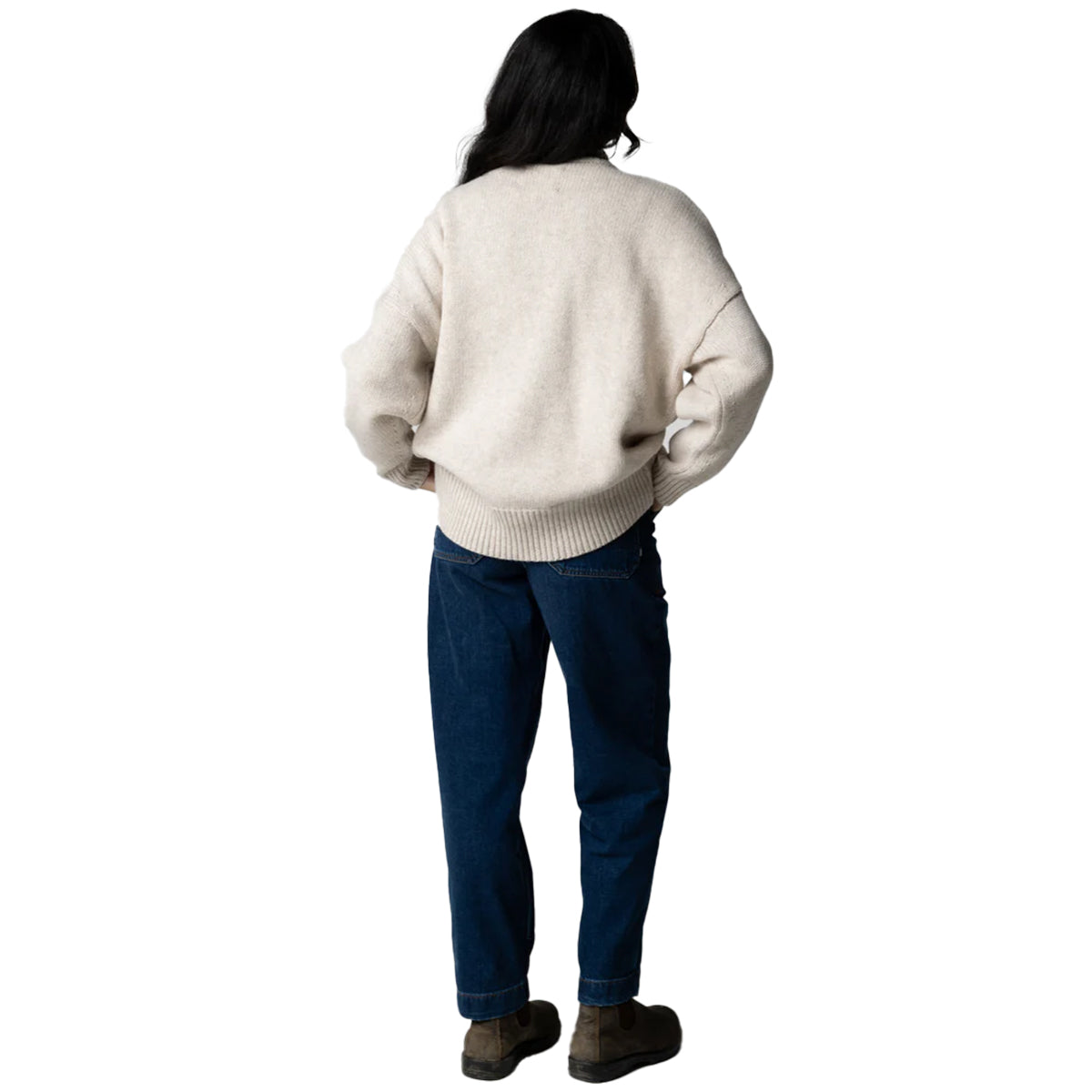 Finisterre Women's Eyre Crew Knit Sweater