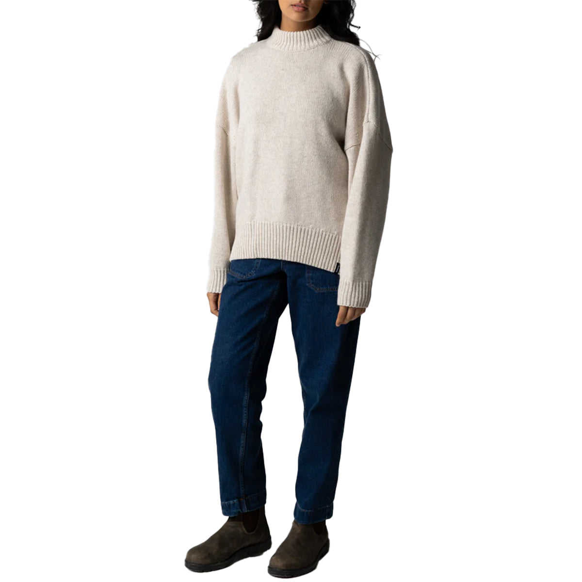 Finisterre Women's Eyre Crew Knit Sweater