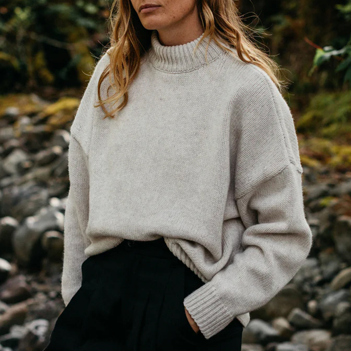 Finisterre Women's Eyre Crew Knit Sweater