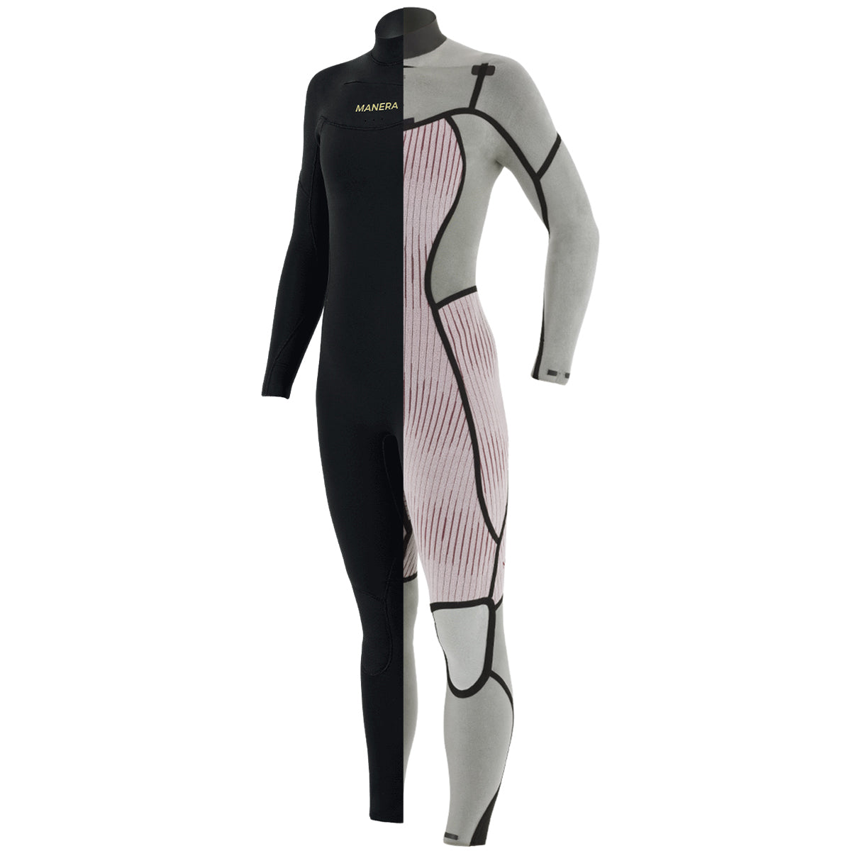 Manera Women's Magma Meteor 4/3 Chest-Zip Wetsuit - 2023
