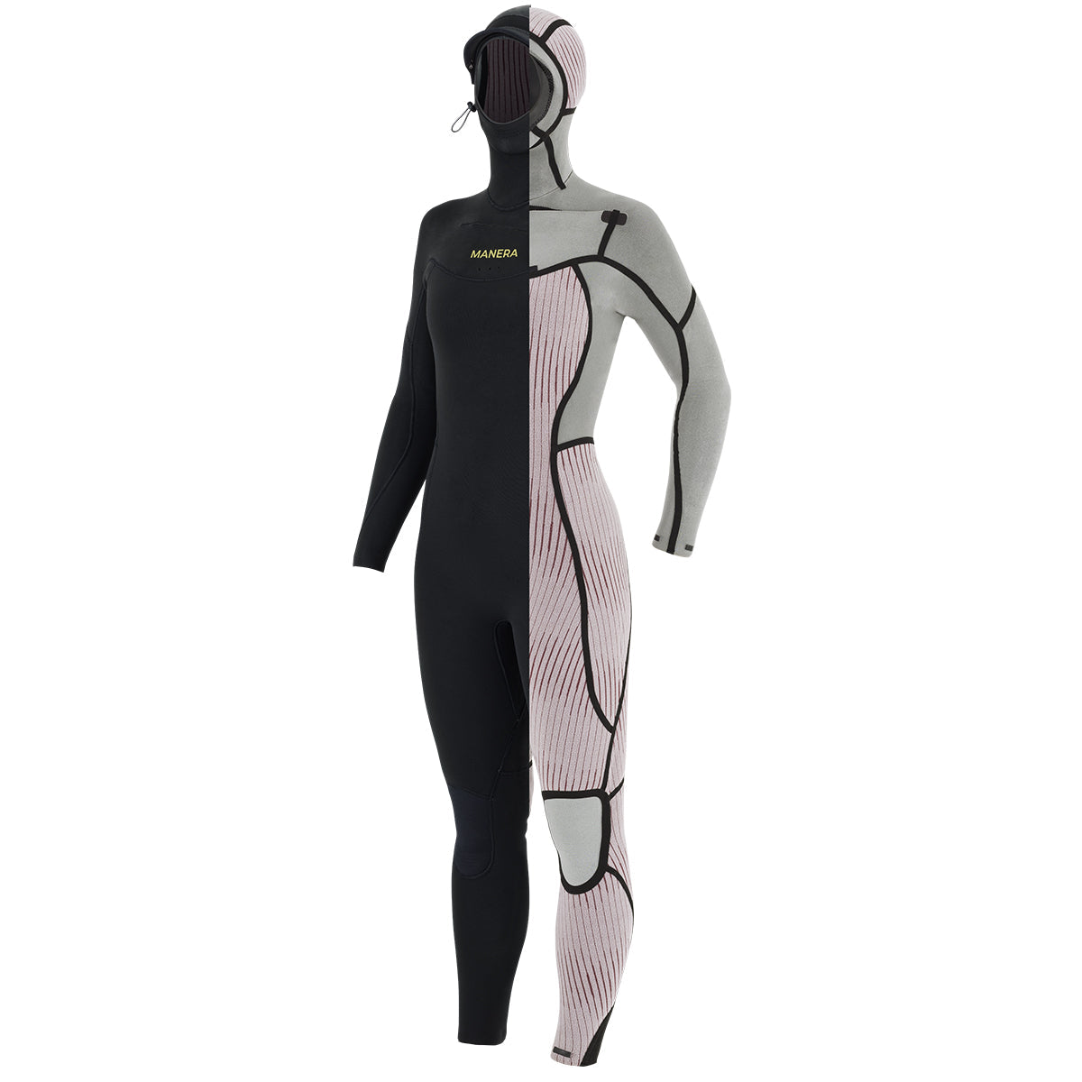 Manera Women's Magma Meteor 5/4/3 Hooded Chest-Zip Wetsuit