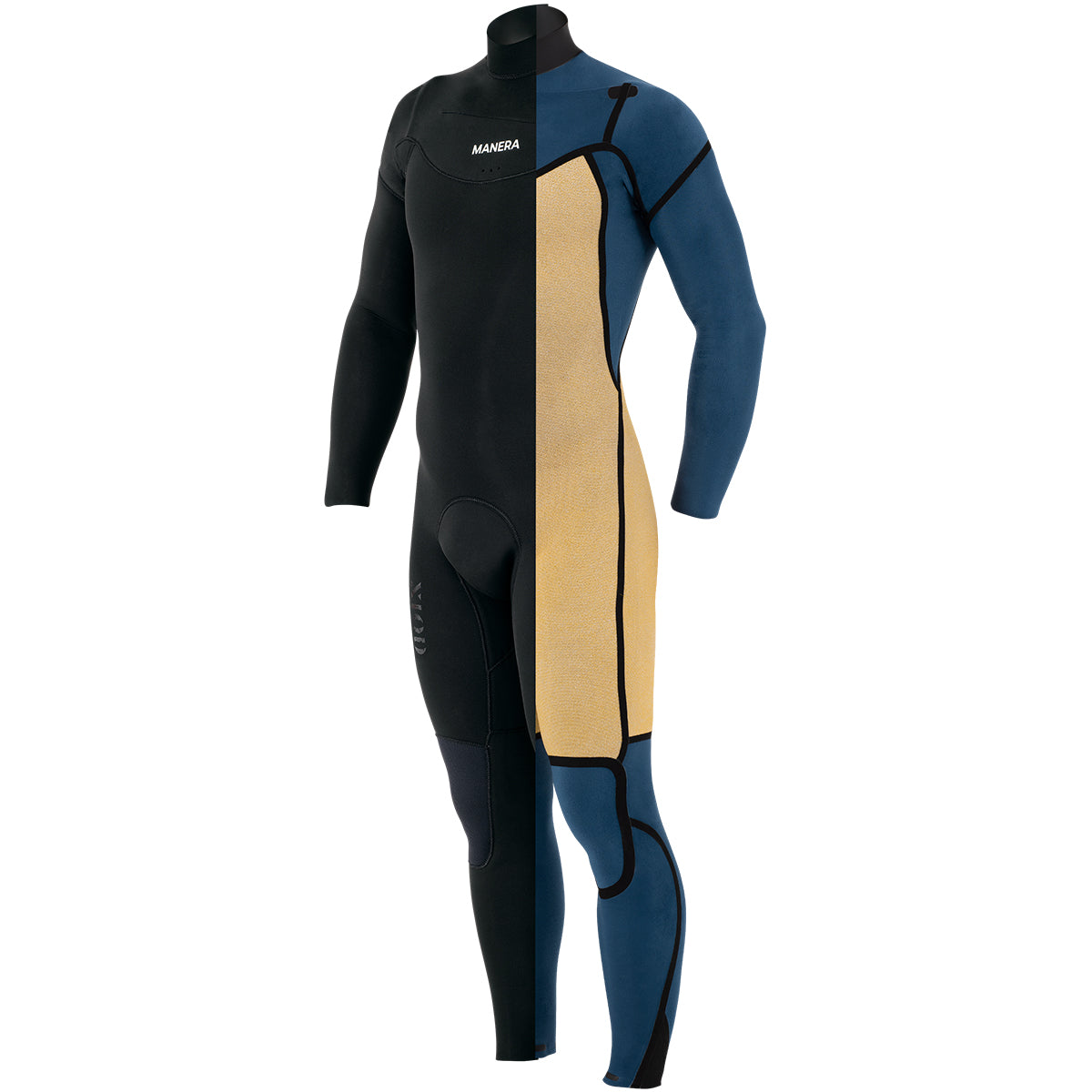 Manera X10D Meteor 3/2 Chest-Zip Wetsuit