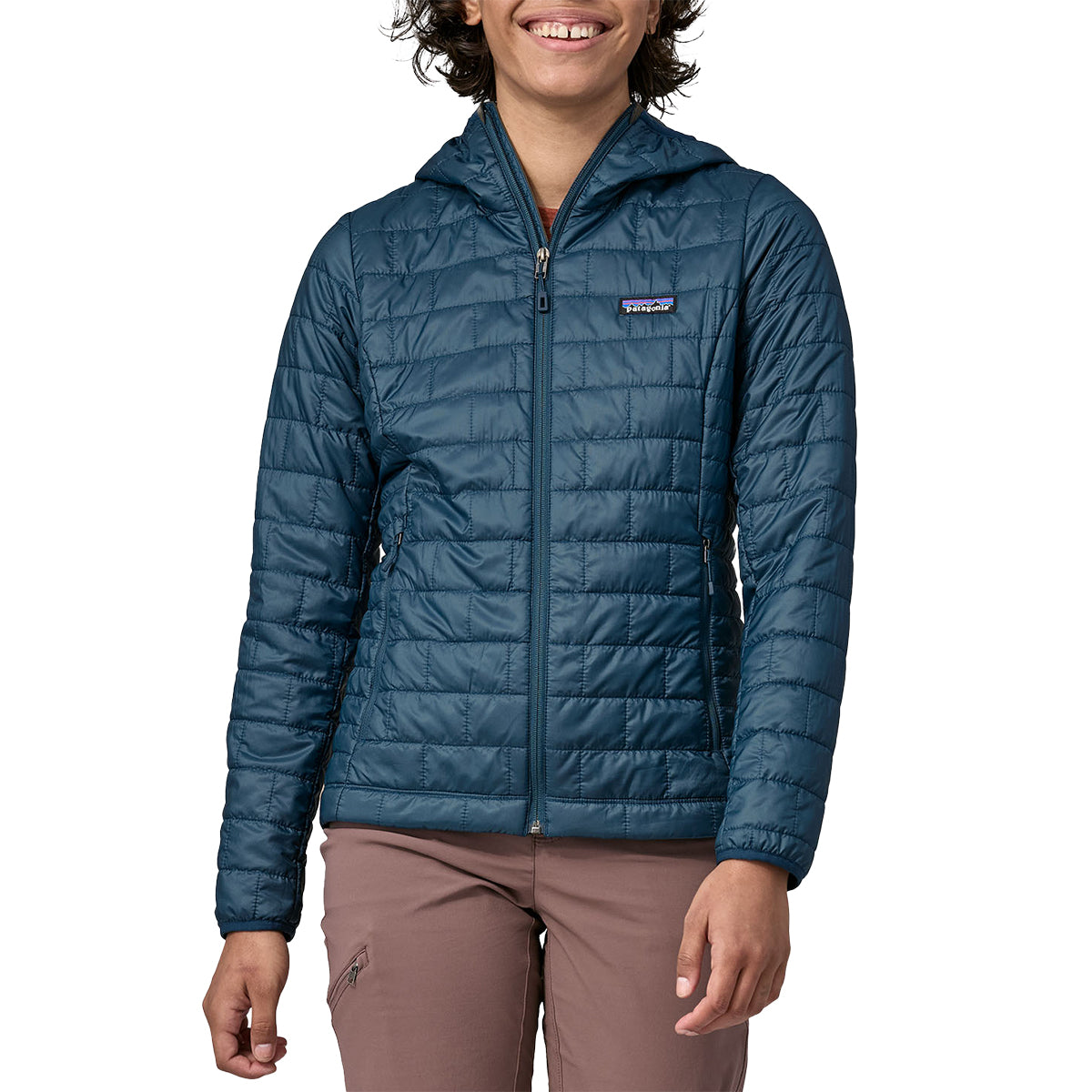 Patagonia Women's Nano Puff Hooded Zip Jacket - 2024