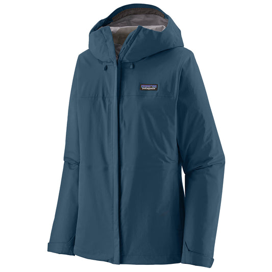 Patagonia Women's Torrentshell 3L Hooded Zip Jacket - Lagom Blue