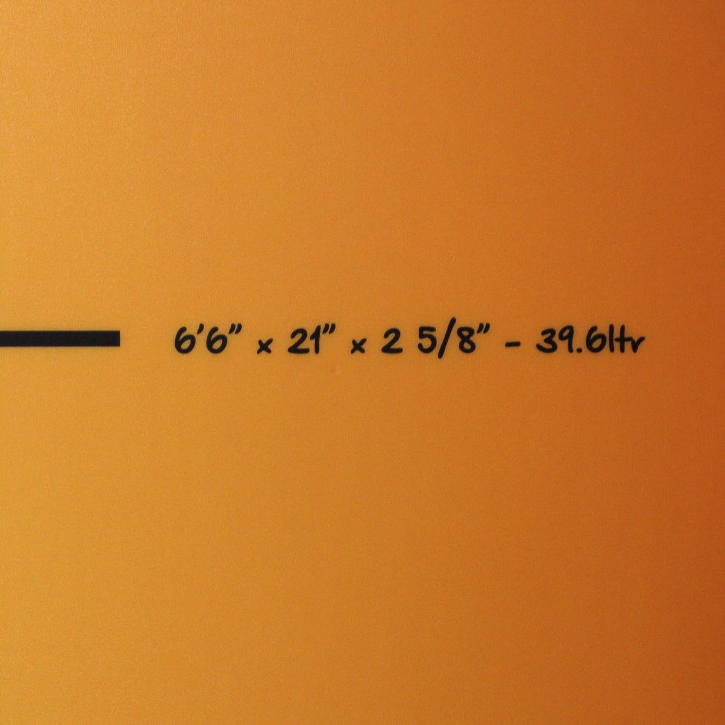 Torq ModFish TET 6'6 x 21 x 2 ⅝ Surfboard - Yellow/Orange Fade