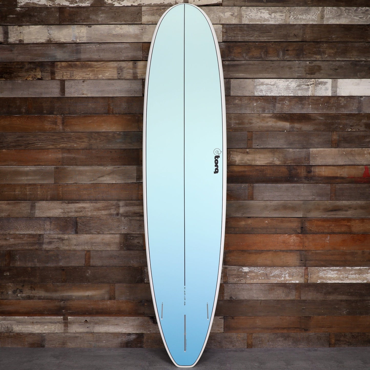 Torq Longboard TET 8'6 x 22 ½ x 3 ⅛ Surfboard - Light Blue Fade