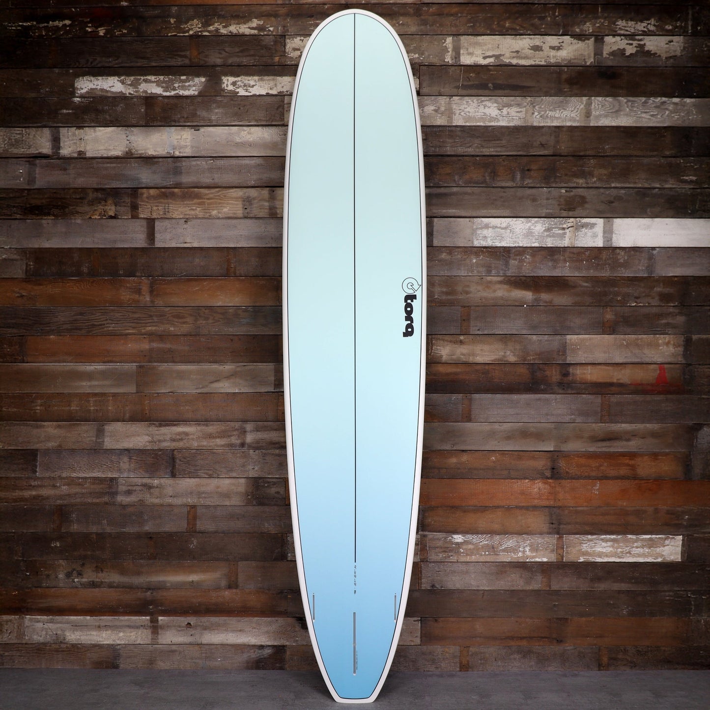 Torq Longboard TET 9'6 x 23 ½ x 3 ¼ Surfboard - Light Blue Fade