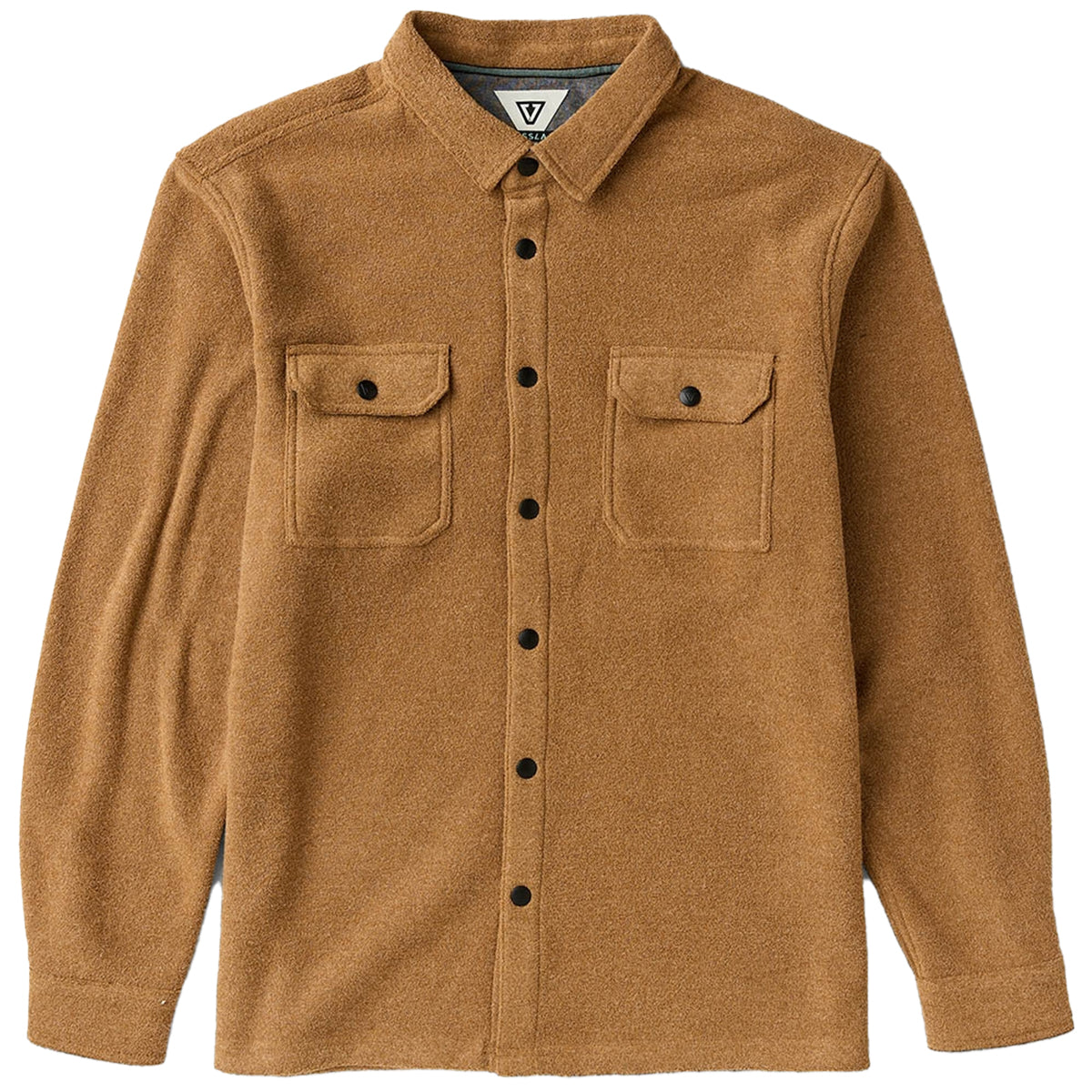Vissla Looper Terry Eco Long Sleeve Button-Up Shirt
