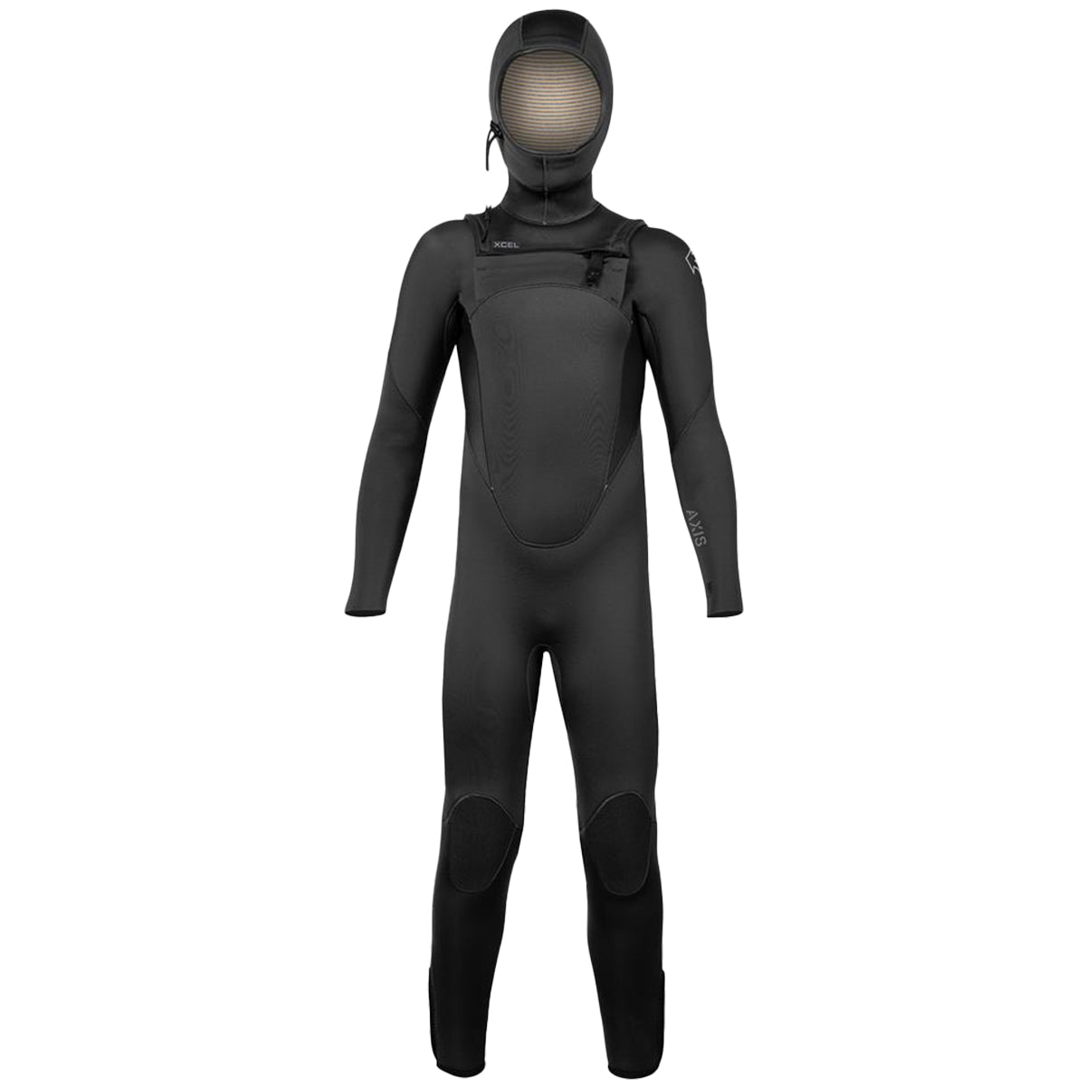 Xcel Youth Axis 5/4 Hooded Chest-Zip Wetsuit