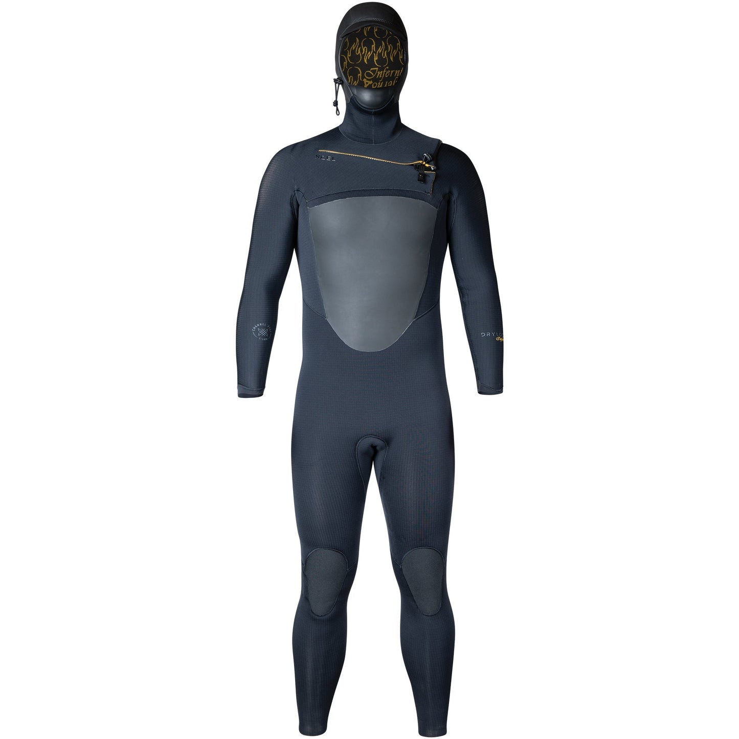 Xcel Drylock 5/4 Hooded Chest-Zip Wetsuit