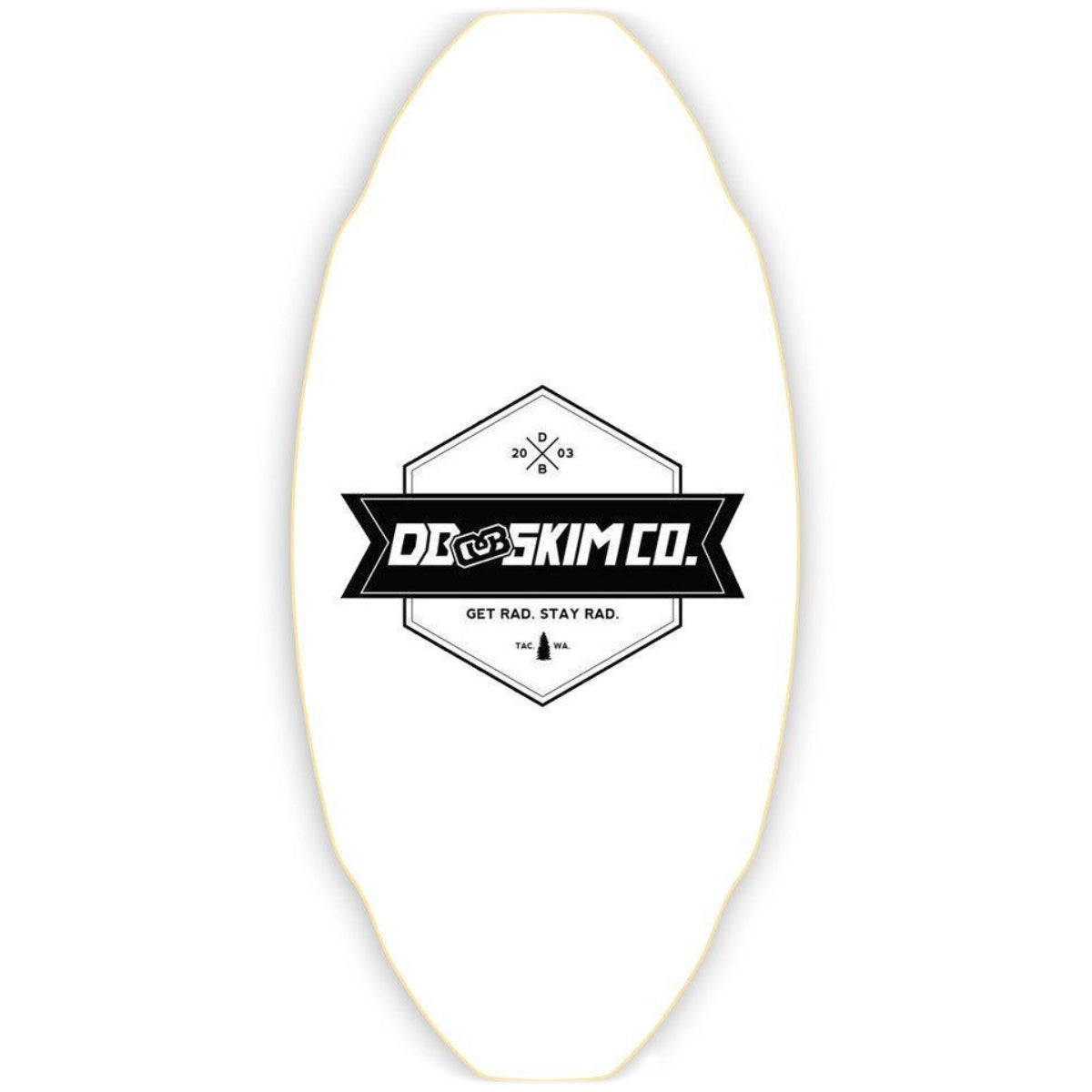 DB Skim Co. Plank Proto Skimboard