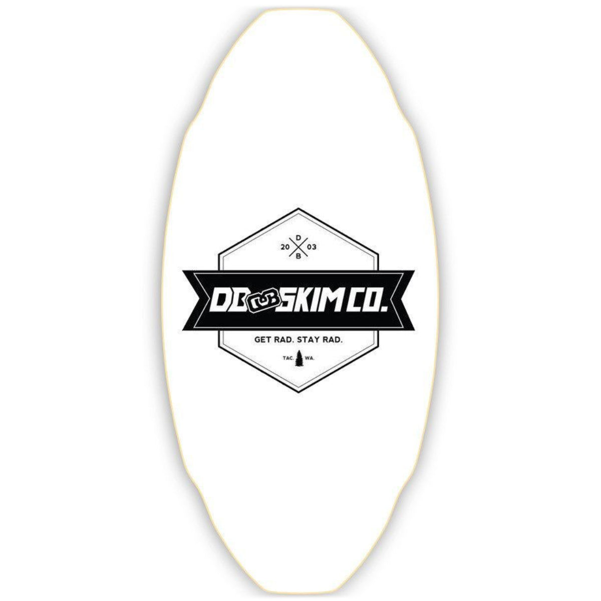 DB Skim Co. Plank Proto Skimboard