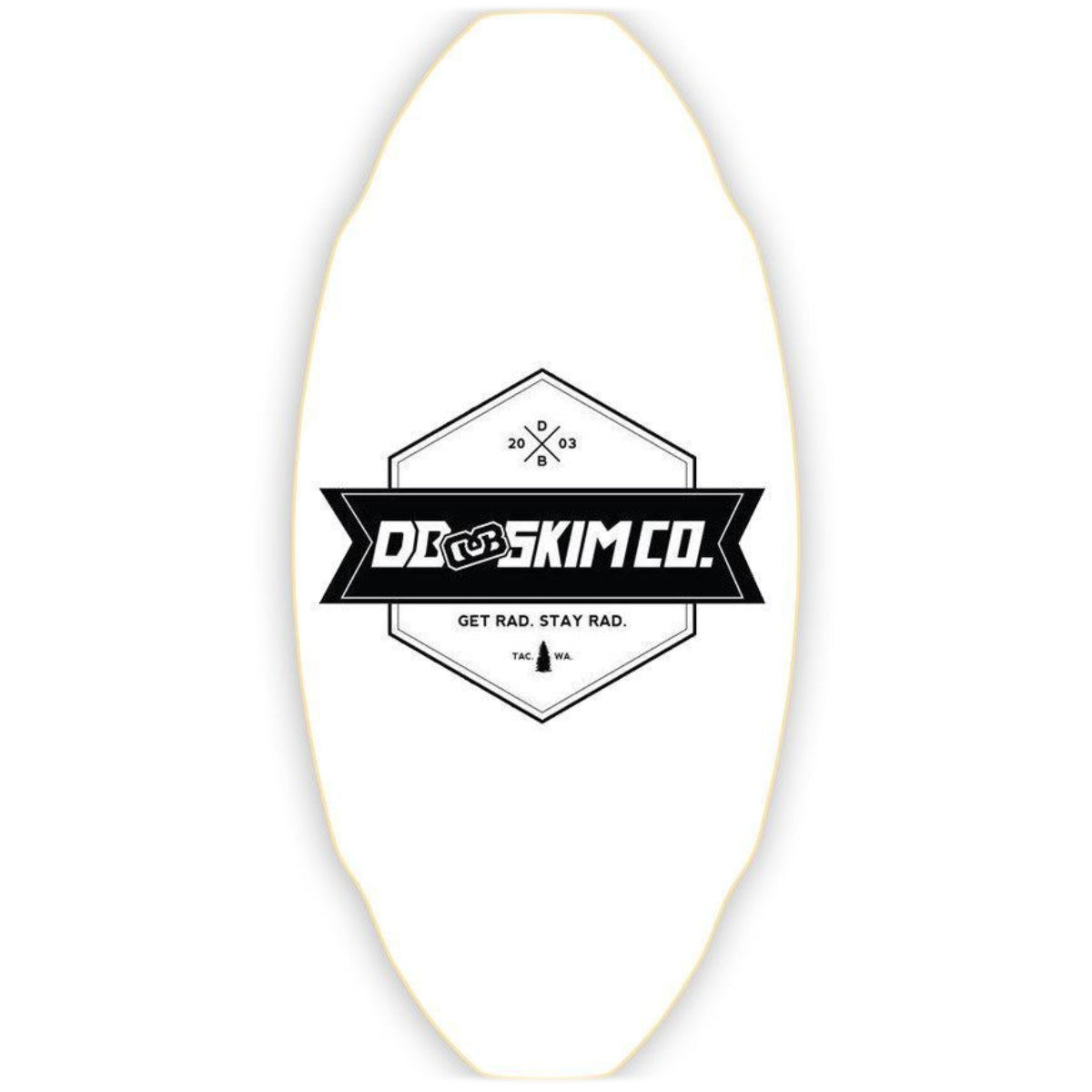 DB Skim Co. Plank Proto Skimboard