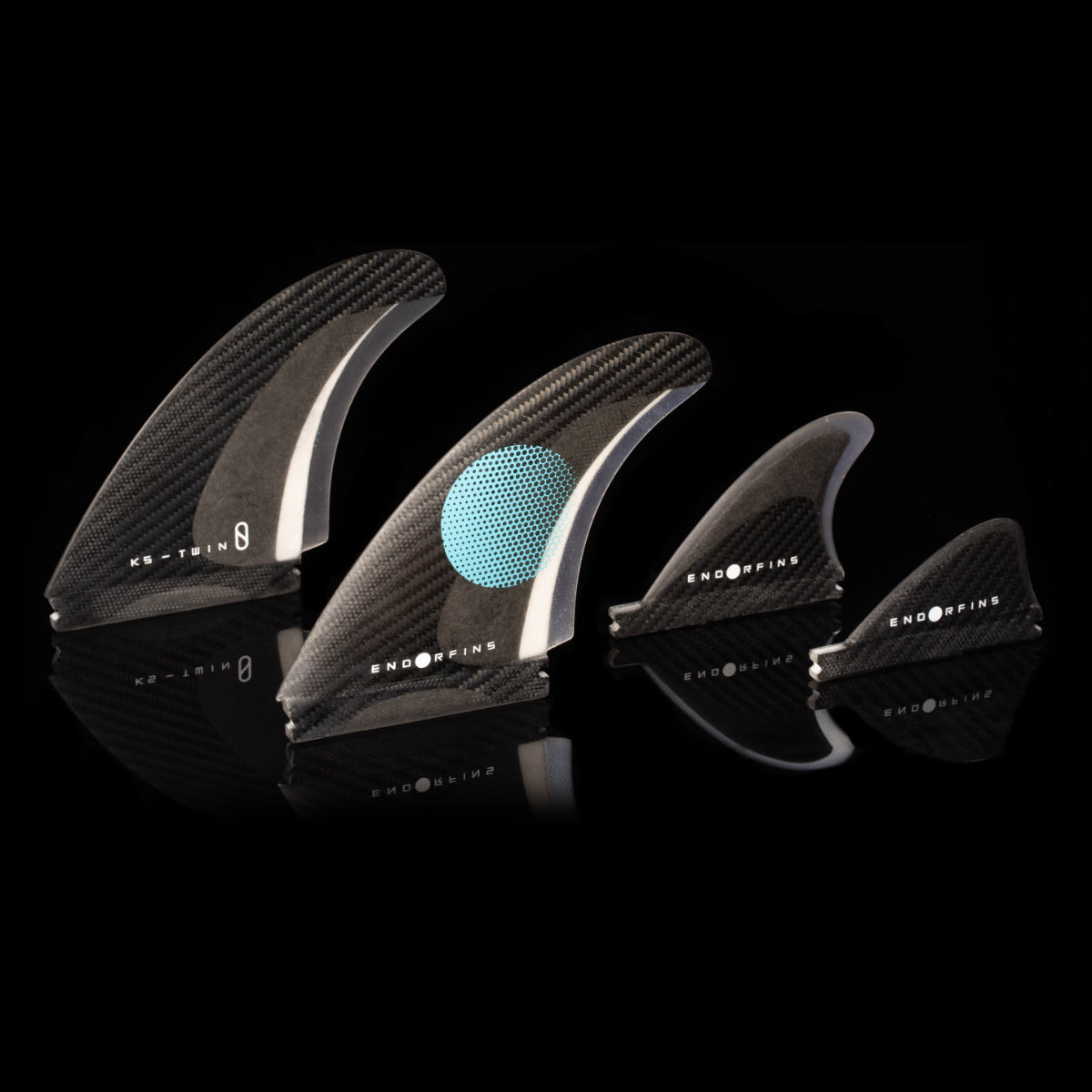 Endorfins KS Futures Compatible Twin + 2 Fin Set