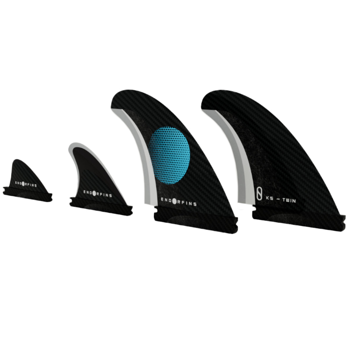 Endorfins KS Futures Compatible Twin + 2 Fin Set