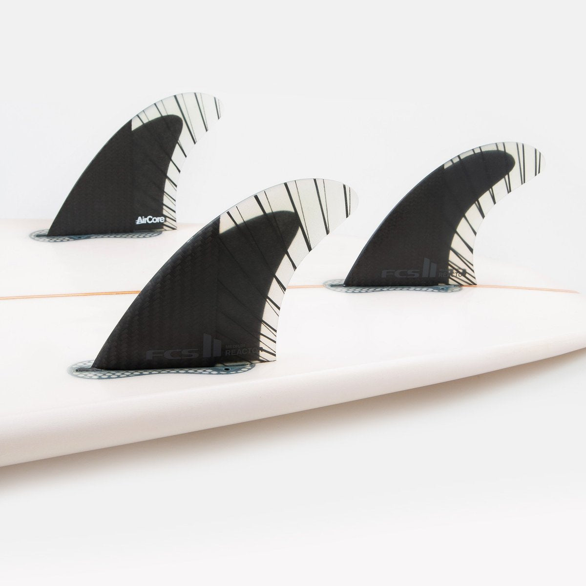 FCS II Reactor PC Carbon Tri Fin Set