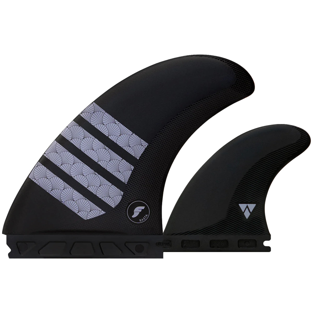 Futures Fins Rasta Alpha Twin + 1 Fin Set