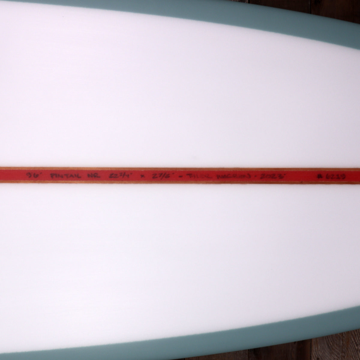 Tyler Warren Shapes Pintail Noserider 9'6 x 22 ¾ x 2 ⅞ Surfboard - Sea Foam