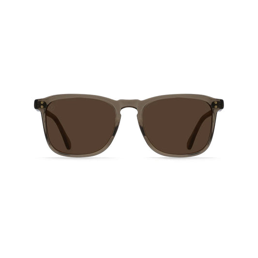 RAEN Wiley Polarized Sunglasses - Ghost/Vibrant Brown