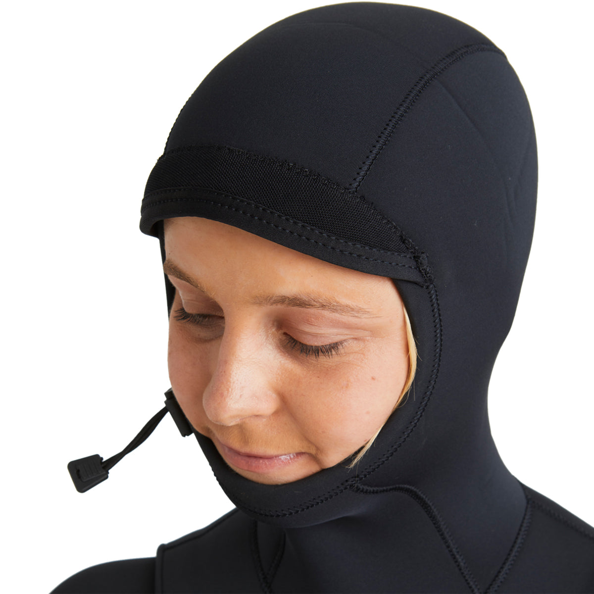 Billabong Women's Salty Dayz Natural Upcycler 4/3 Hooded Chest-Zip Wetsuit