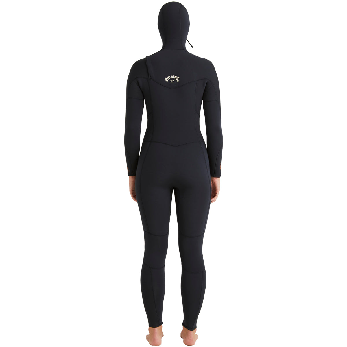 Billabong Women's Synergy Natural Upcycler 5/4 Hooded Chest-Zip Wetsuit
