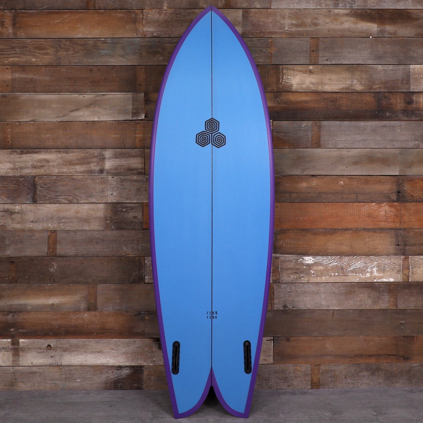 Channel Islands Feb's Fish 5'11 x 21 ⅛ x 2 ⅝ Surfboard - Blue/Purple