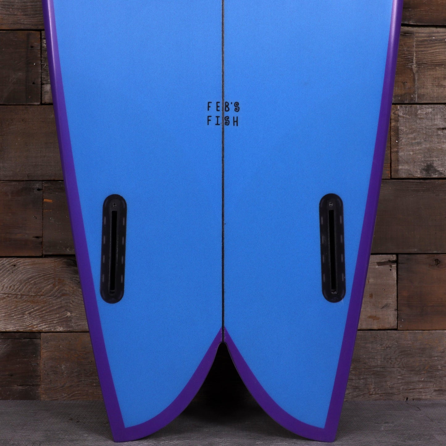 Channel Islands Feb's Fish 5'7 x 20 ½ x 2 7/16 Surfboard - Blue/Purple