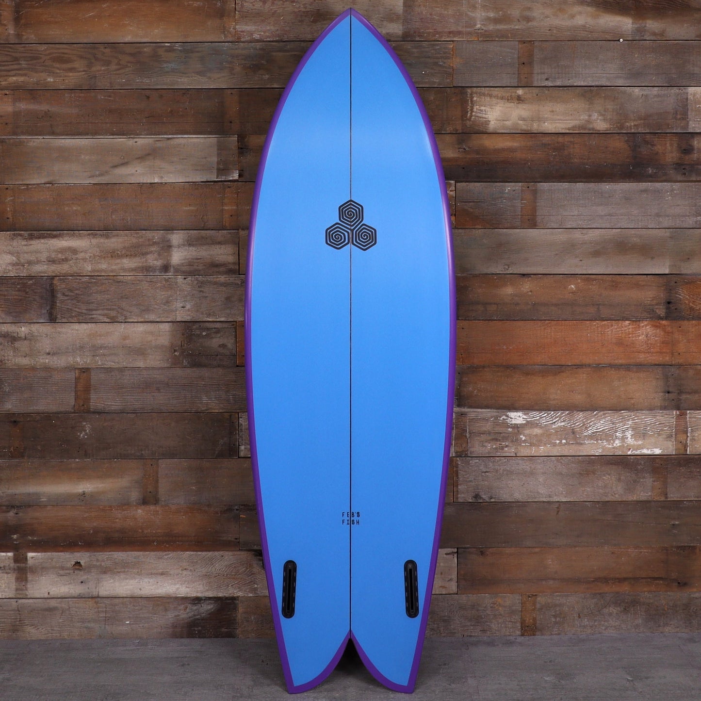 Channel Islands Feb's Fish 5'9 x 20 ⅞ x 2 ½ Surfboard - Blue/Purple