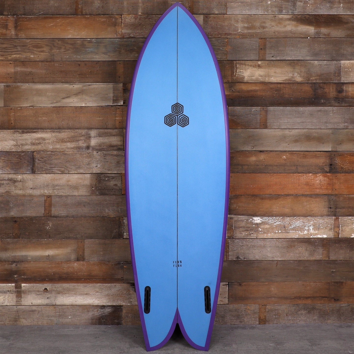 Channel Islands Feb's Fish 6'1 x 21 ½ x 2 ¾ Surfboard - Blue/Purple
