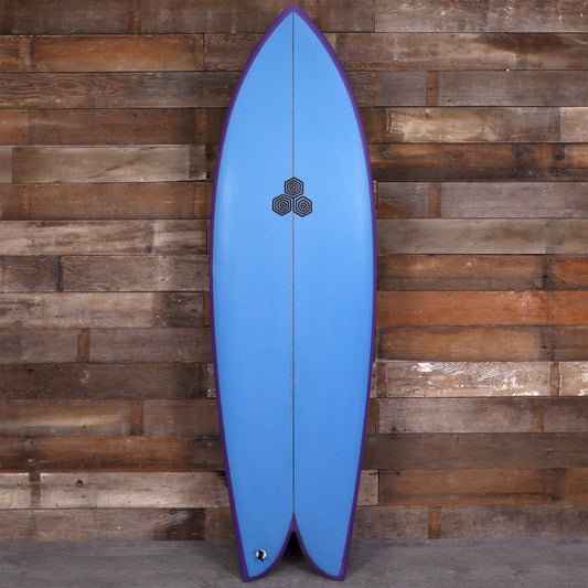 Channel Islands Feb's Fish 6'1 x 21 ½ x 2 ¾ Surfboard - Blue/Purple