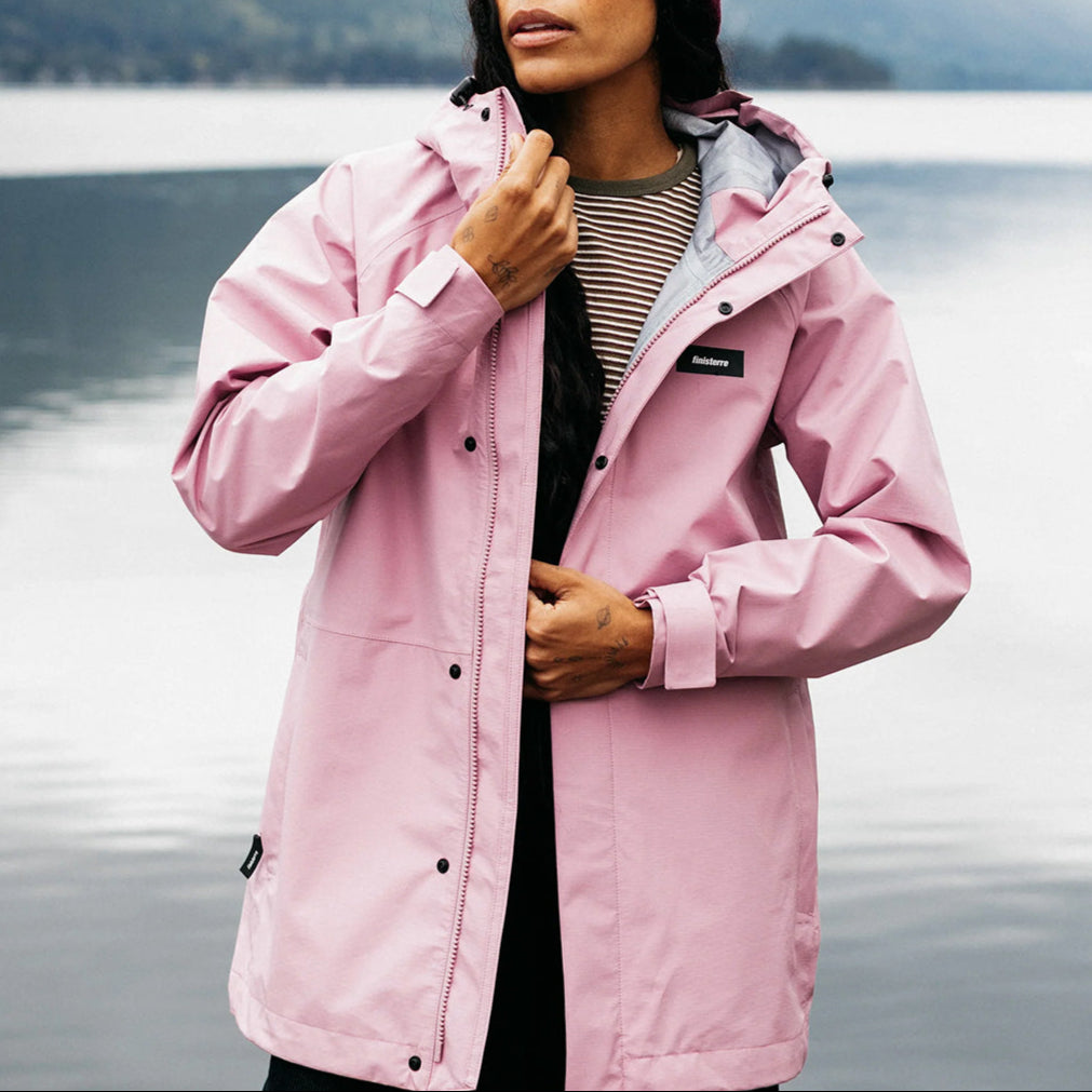 Finisterre Women's Skybird Waterproof Hooded Zip Jacket