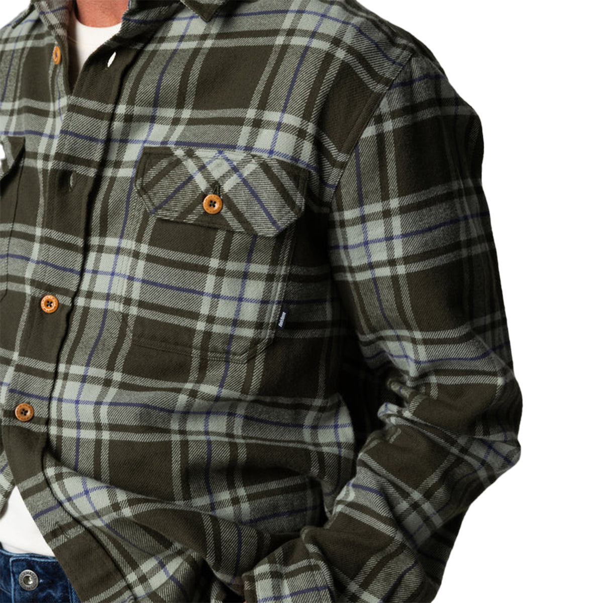 Finisterre Beardsmore Long Sleeve Button-Up Shirt