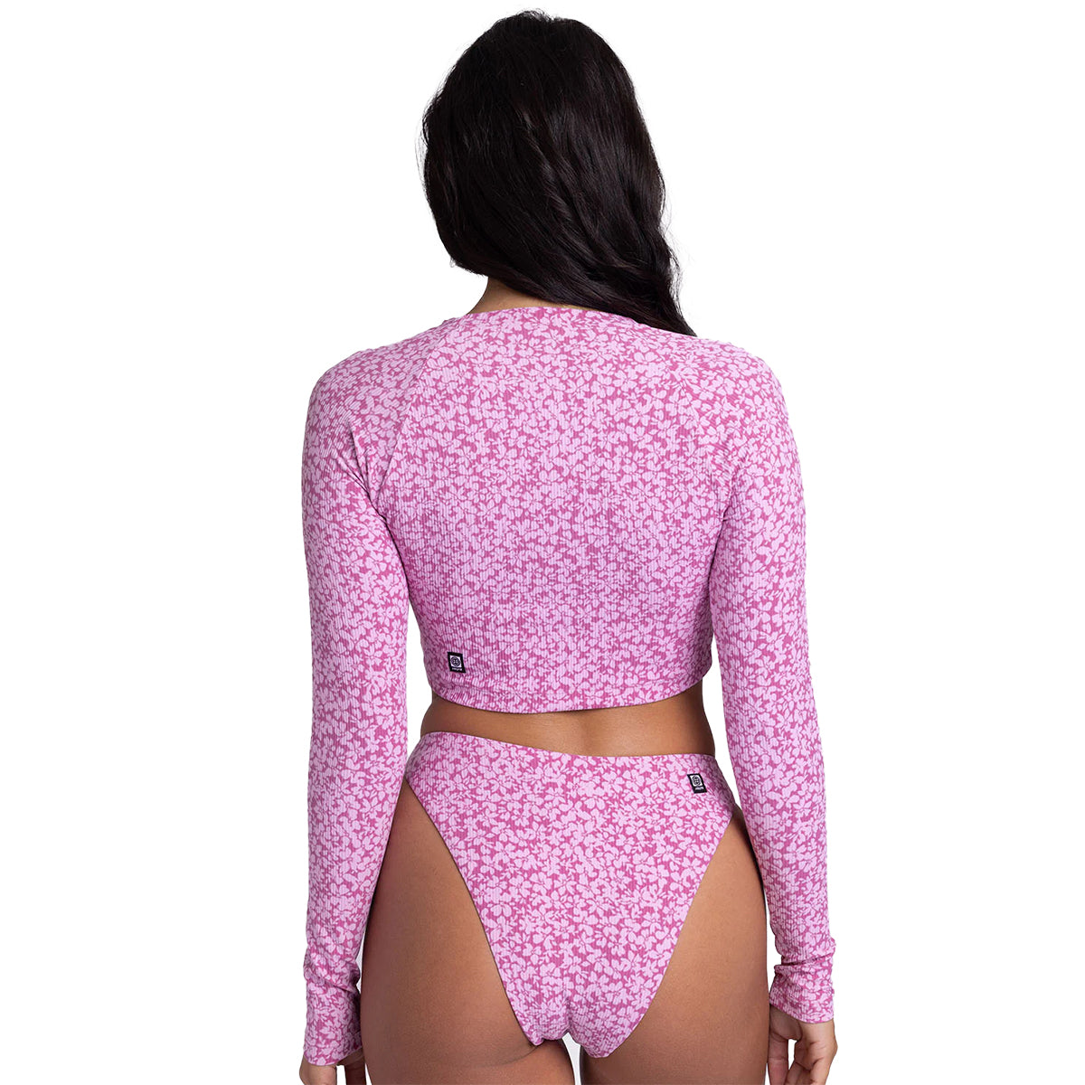 JOLYN Moana Long Sleeve Crop Rash Guard