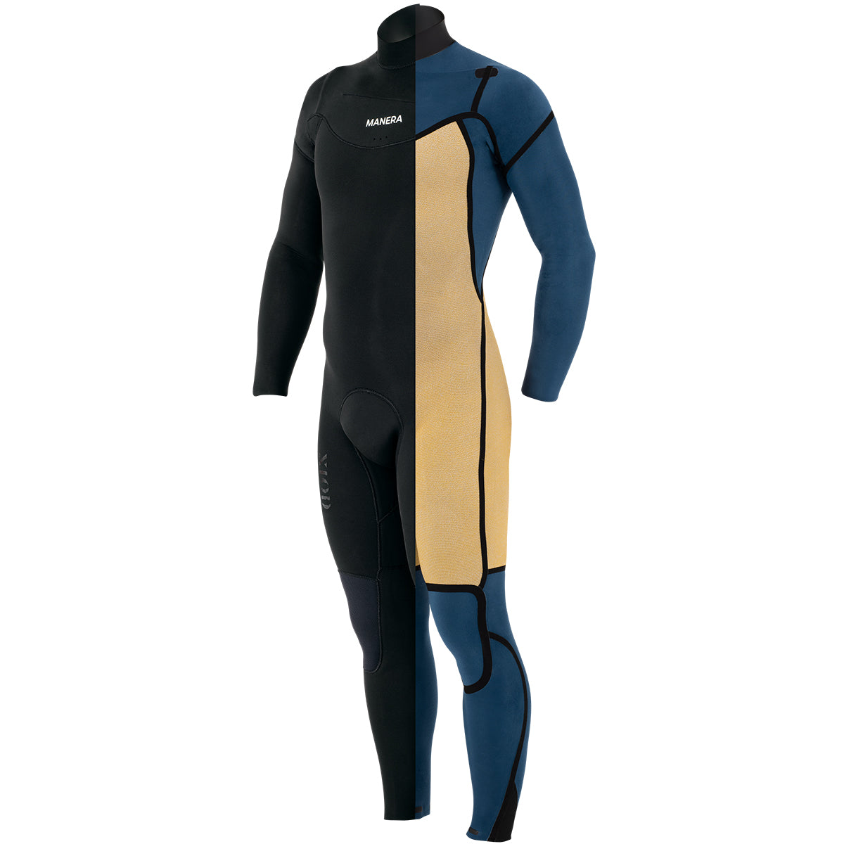 Manera X10D Meteor 4/3 Chest-Zip Wetsuit