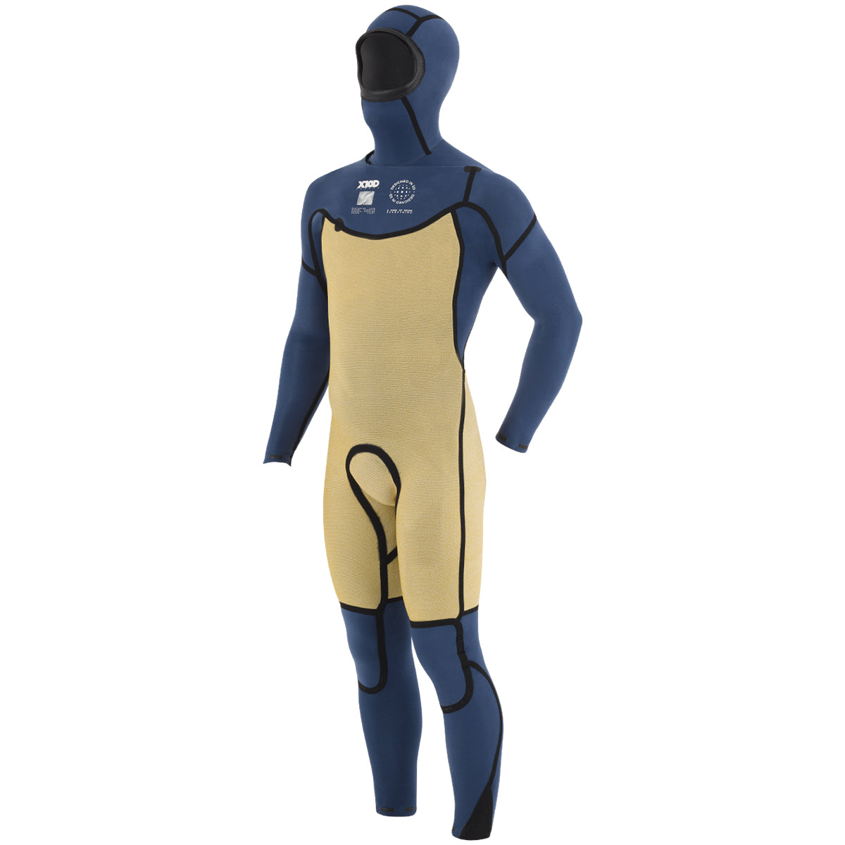 Manera X10D Meteor 4/3 Hooded Chest-Zip Wetsuit