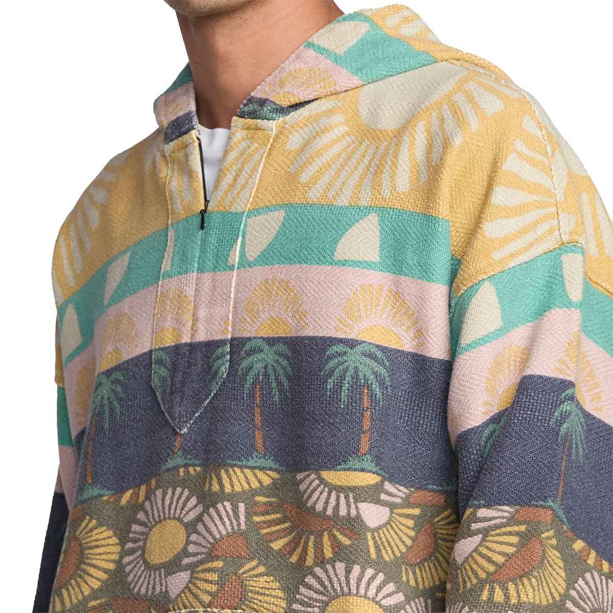 RVCA Exotica Poncho Pullover Hoodie