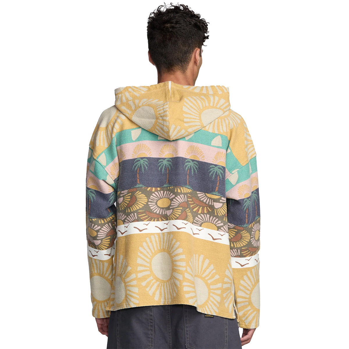 RVCA Exotica Poncho Pullover Hoodie