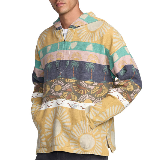 RVCA Exotica Poncho Pullover Hoodie