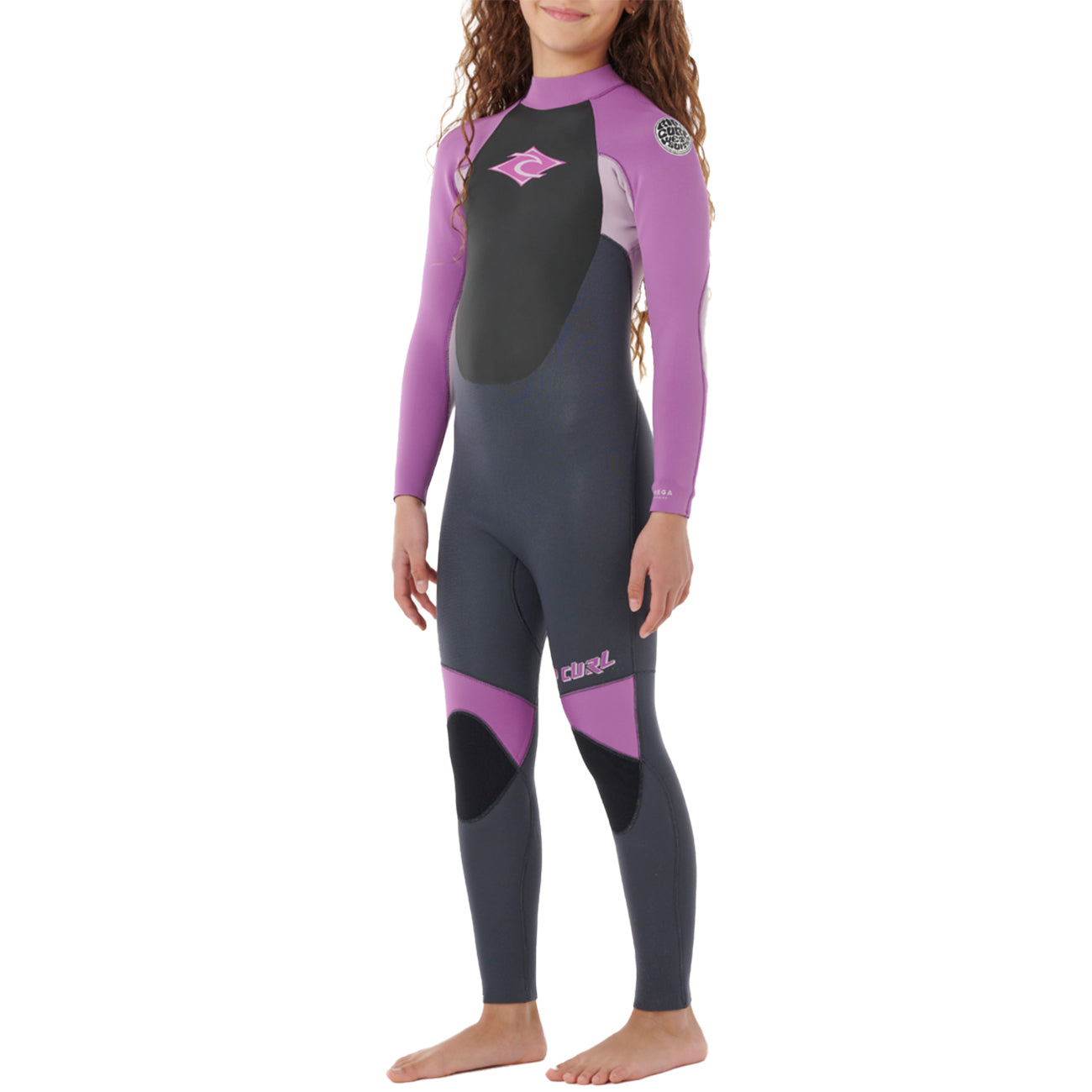 Rip Curl Youth Omega 4/3 Back-Zip Wetsuit
