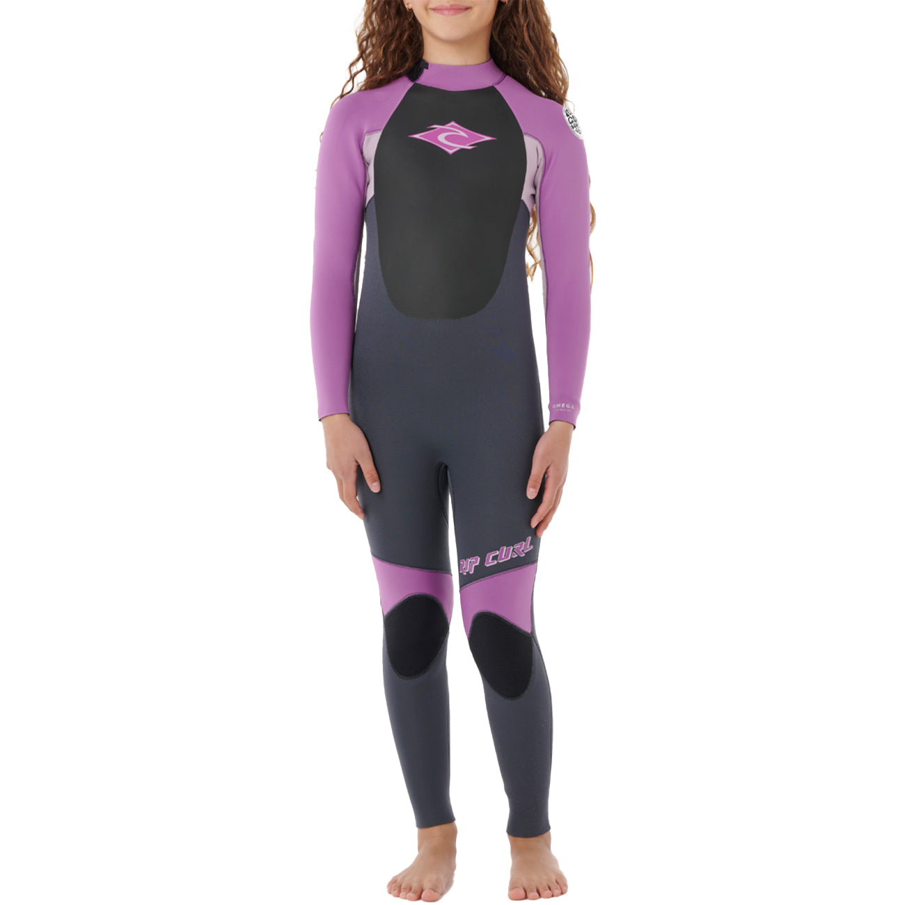 Rip Curl Youth Omega 4/3 Back-Zip Wetsuit