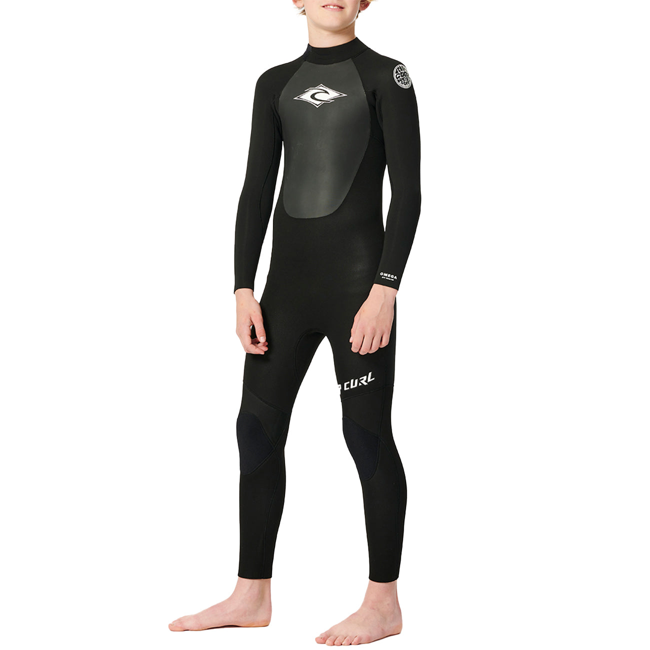 Rip Curl Youth Omega 4/3 Back-Zip Wetsuit
