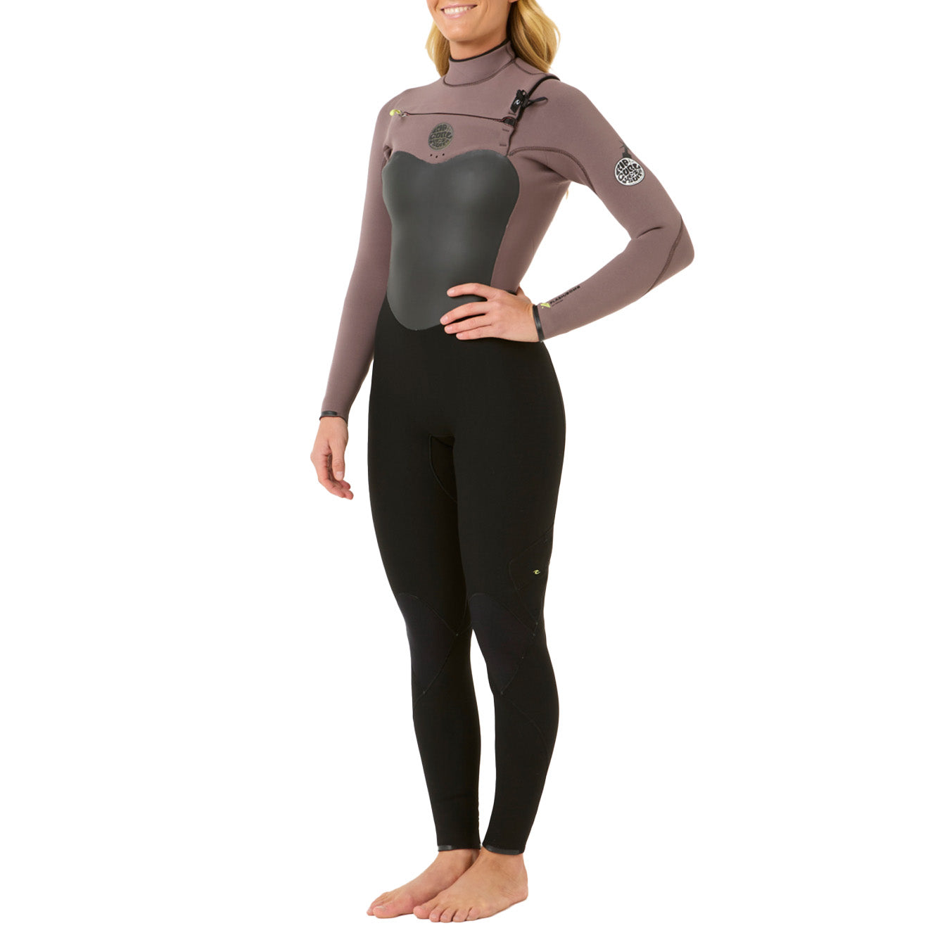 Rip Curl Women's Flashbomb 4/3 Chest-Zip Wetsuit - 2024