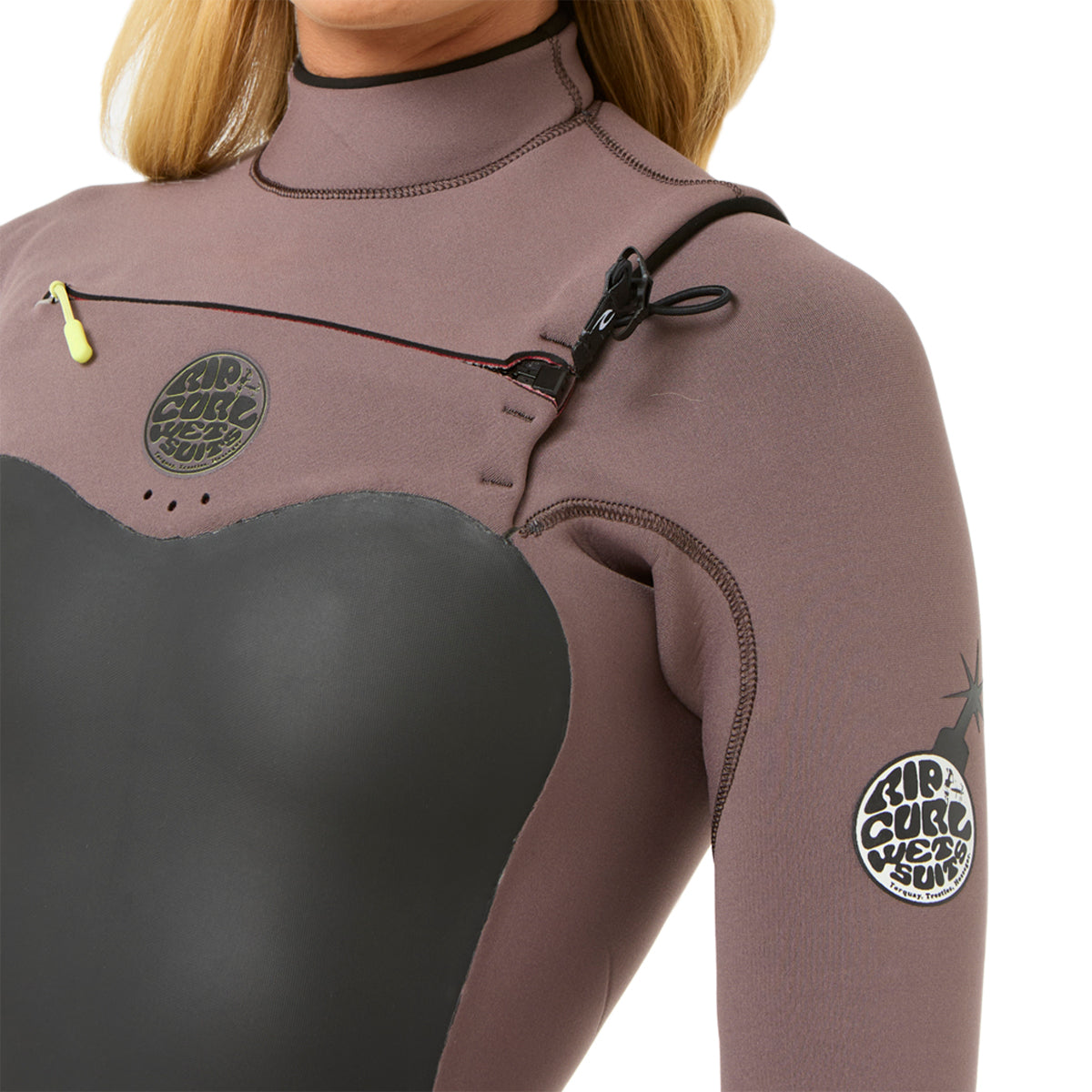 Rip Curl Women's Flashbomb 4/3 Chest-Zip Wetsuit - 2024