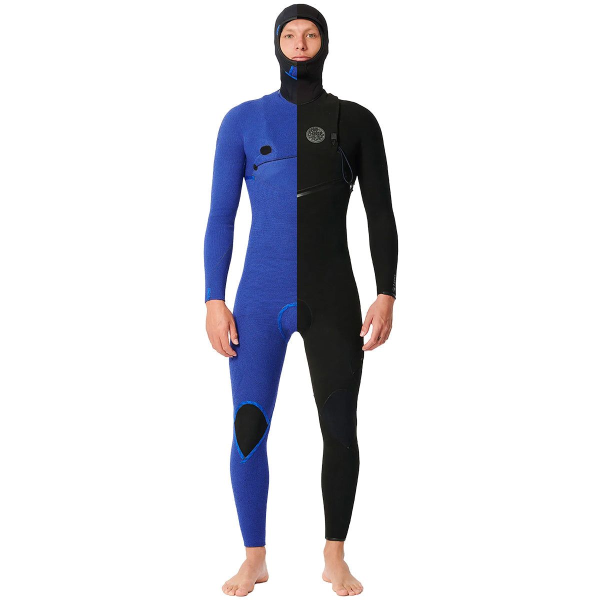 Rip Curl E-Bomb 5/4 Hooded Zip-Free Wetsuit - 2024