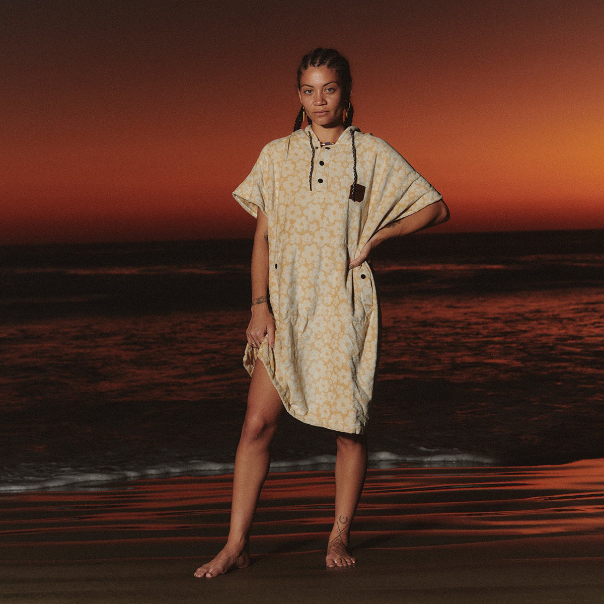Slowtide Ginny Hooded Changing Poncho