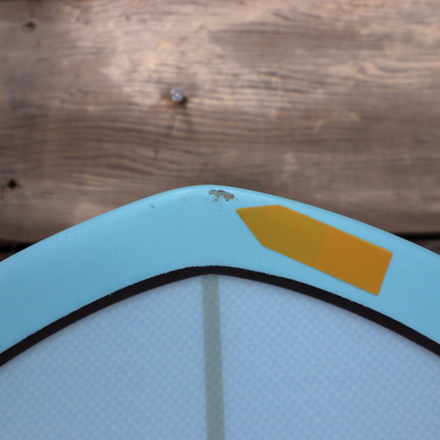Torq Mod Fun V+ TET 7'8 x 22 ½ x 3 3/16 Surfboard - Blue Pattern • DAMAGED