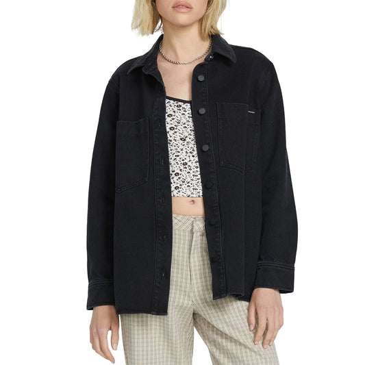 Volcom Women's Chill Trap 2 Denim Jacket