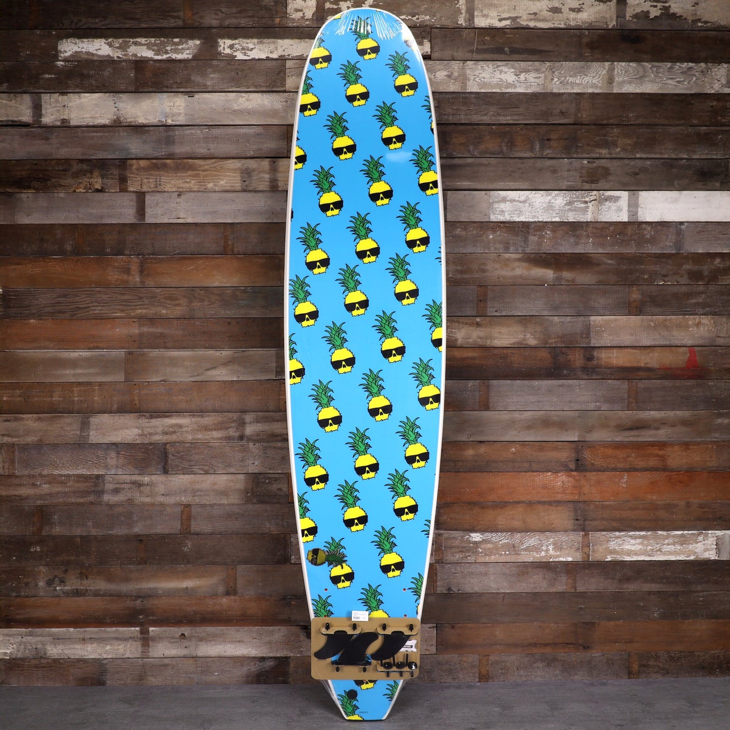 Wave Bandit Easy Rider × Ben Gravy 9'0 x 24 x 3 ½ Surfboard - White/Blue